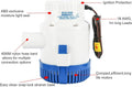 12V 3000GPH Bilge Pump for Boats (Submersible)