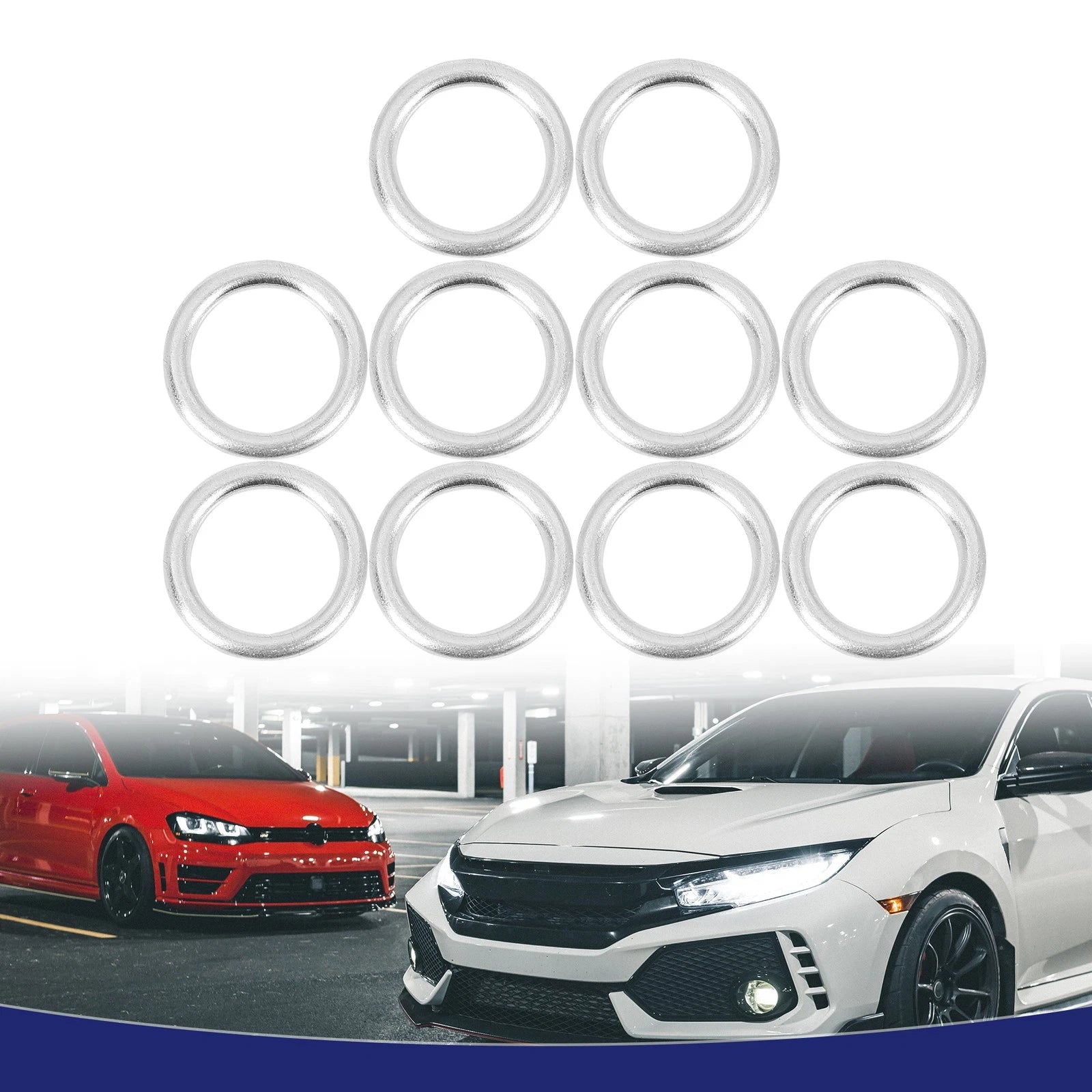 Oil Drain Plug Gasket for Audi M14 (2008–2024)