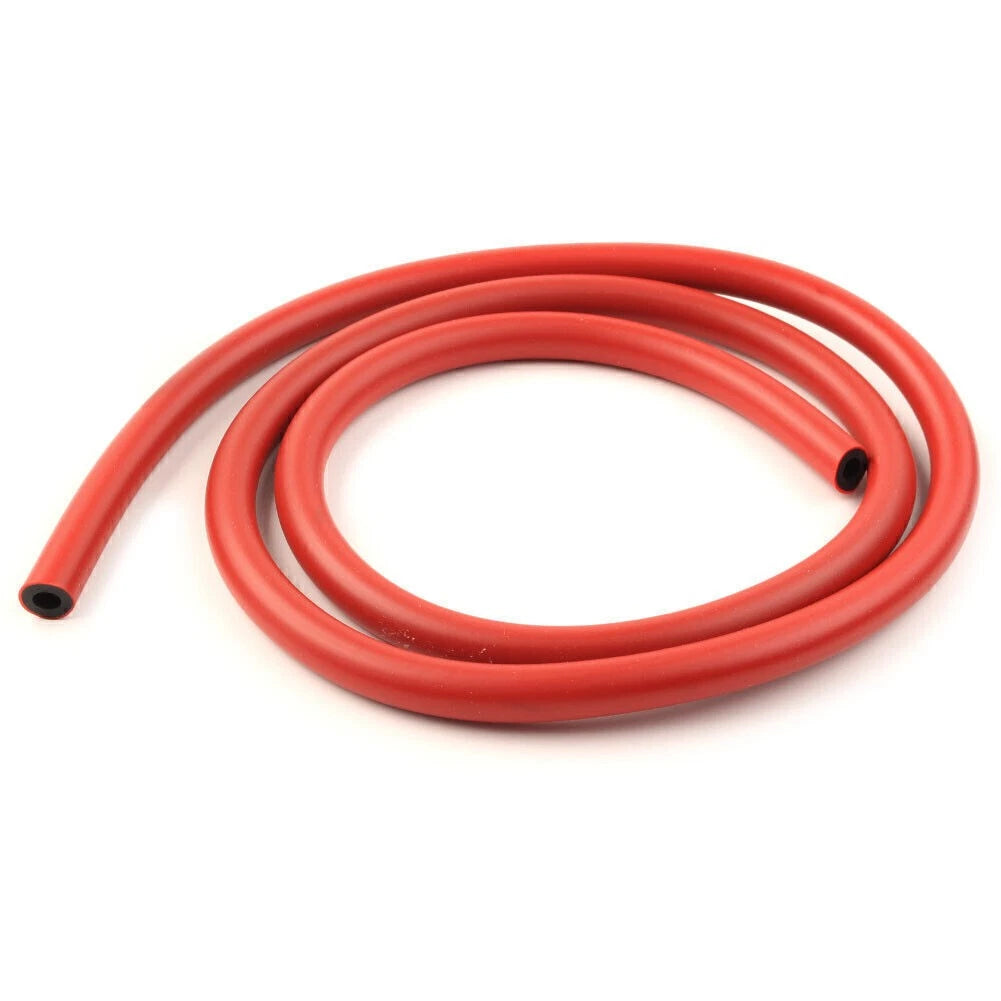 6mm Tube Hose Pipe for Motorcycle Dirt Pit Bike ATV (100cm) - Red