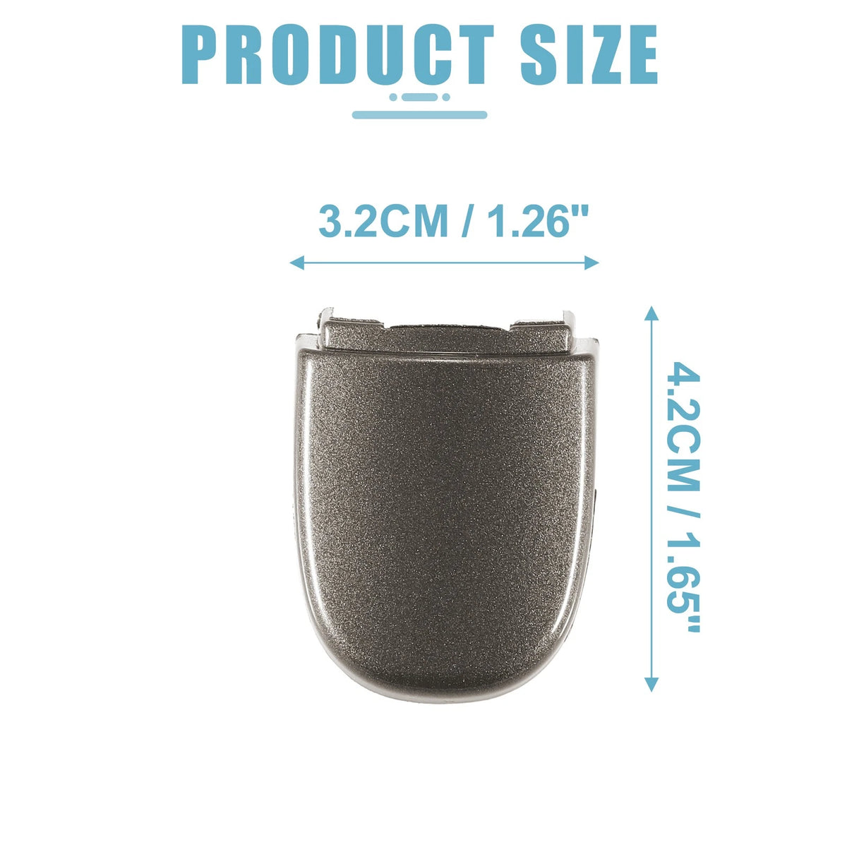 Front Left Exterior Door Handle Lock Cover Cap for Volkswagen Beetle (2003–2010)