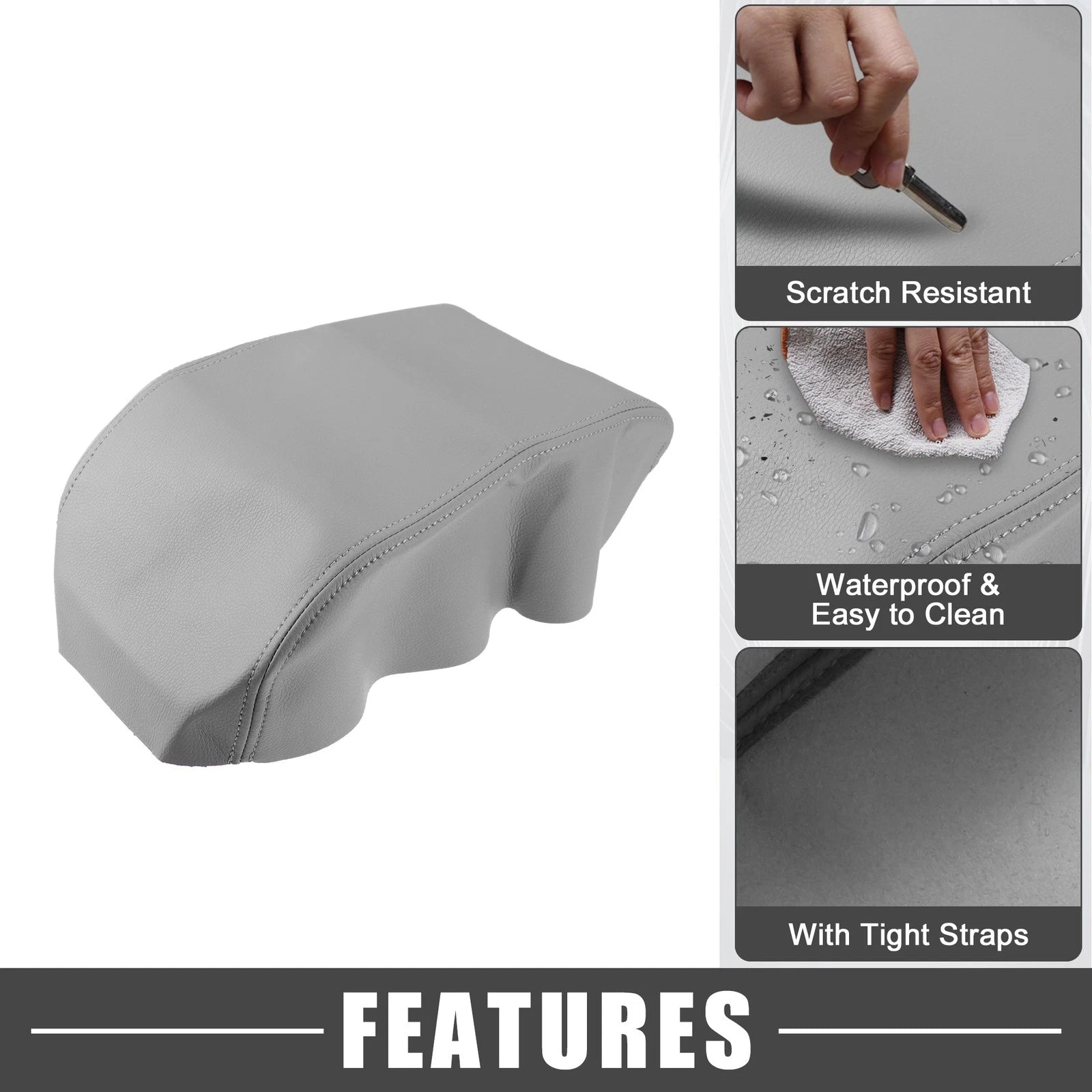 Center Console Seat Armrest Cover Lid Trim Replacement for Toyota Avalon (2000–2004)