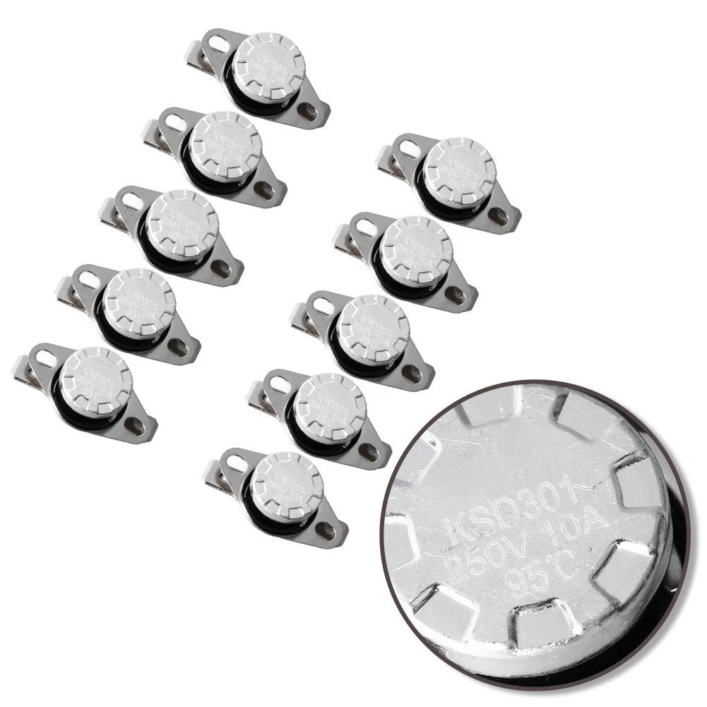 Temperature Control Switch for Heaters (Normally Closed/Normally Open)