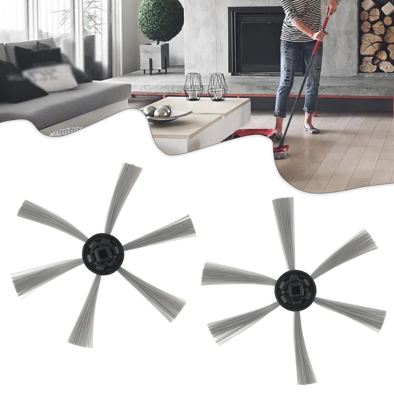 Set of 2 Side Brushes for Mini & Smart