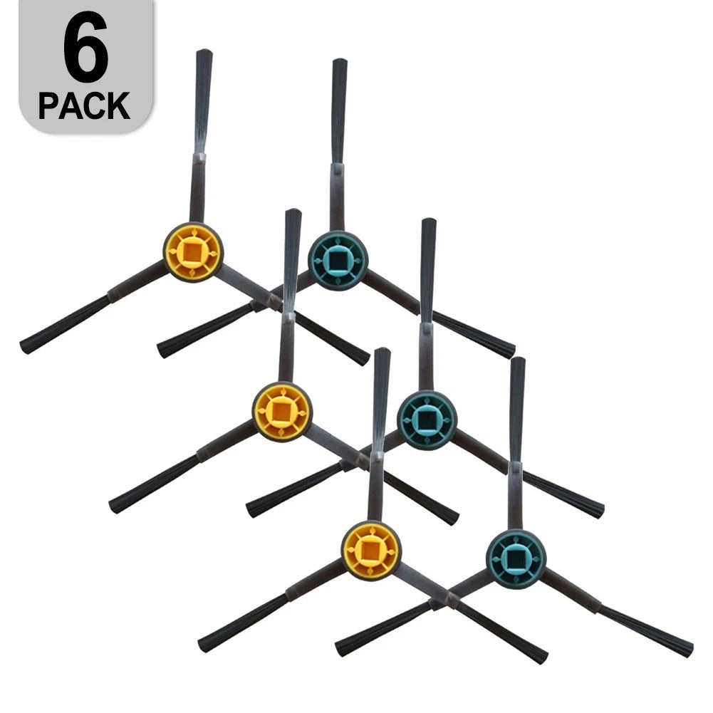 6 Pack Side Brushes for Eureka E20 Plus (2019–2023)