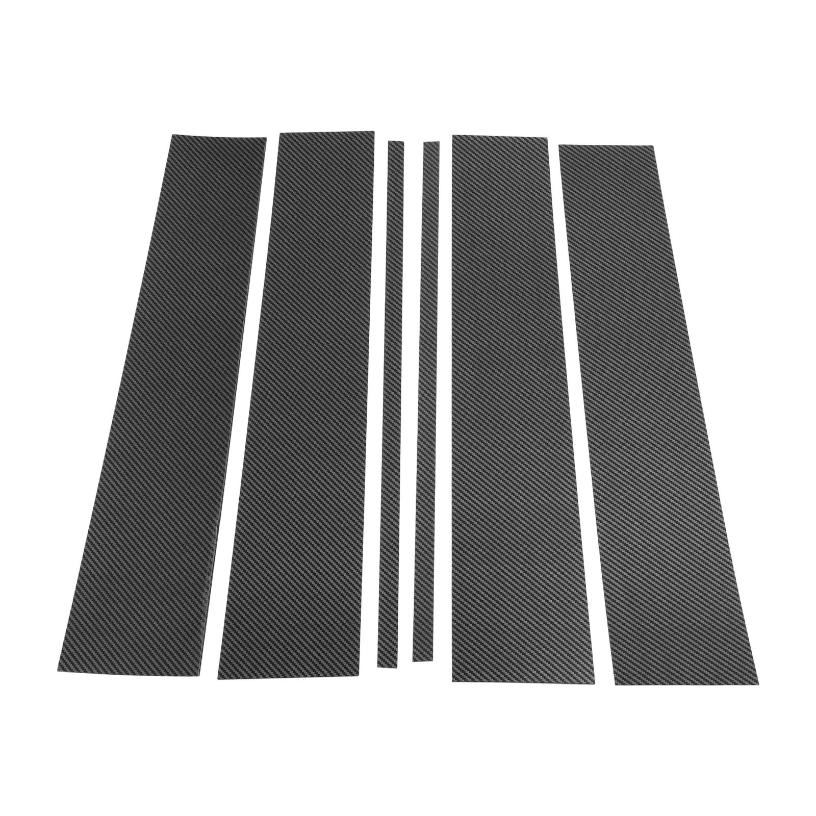 6 Pcs Pillar Window Trim Replacement for Chevy Suburban (2015–2020)