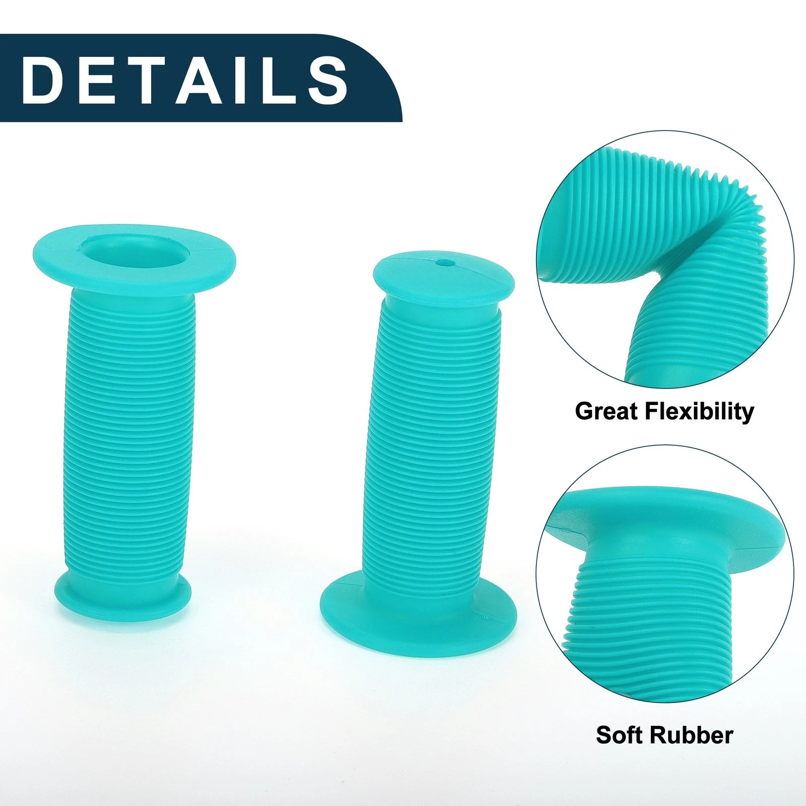 Handlebar Grips Cover 85mm Lightweight MTB End Grips Protector 1 Pair for