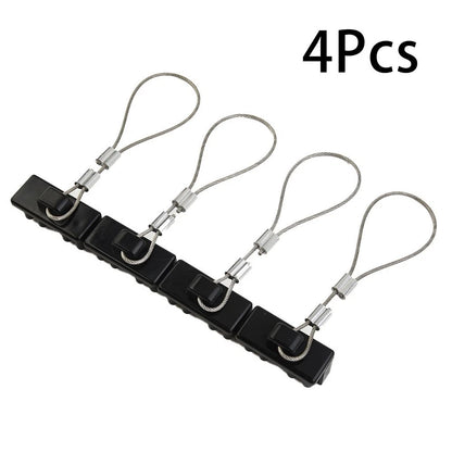 Dust Cover for 50AMP Battery Connector Forklifts (Plastic, Wire Rope)