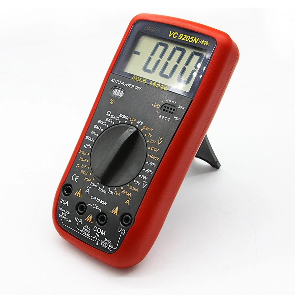 Digital Multimeter for Diode Transistor Continuity Capacitance Test