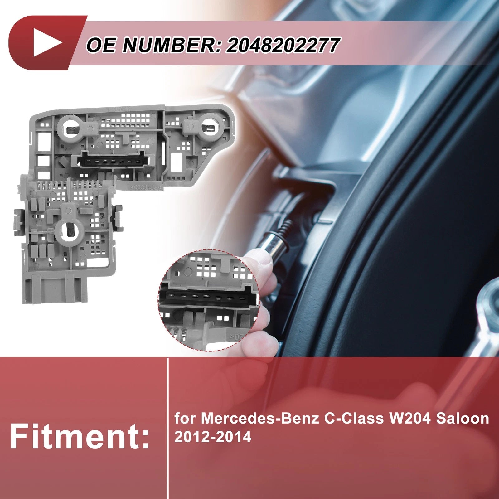 Light Bulb Socket Replacement for Mercedes-Benz C-Class W204 (2012–2014)