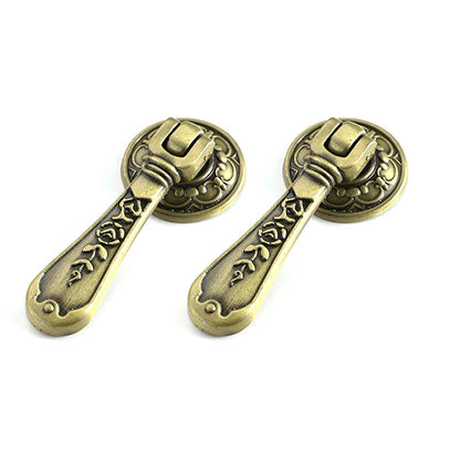 2/5/10Pc Unique Door Pull Handle Drawer Cupboard Cabinet Knob Furniture Hardware