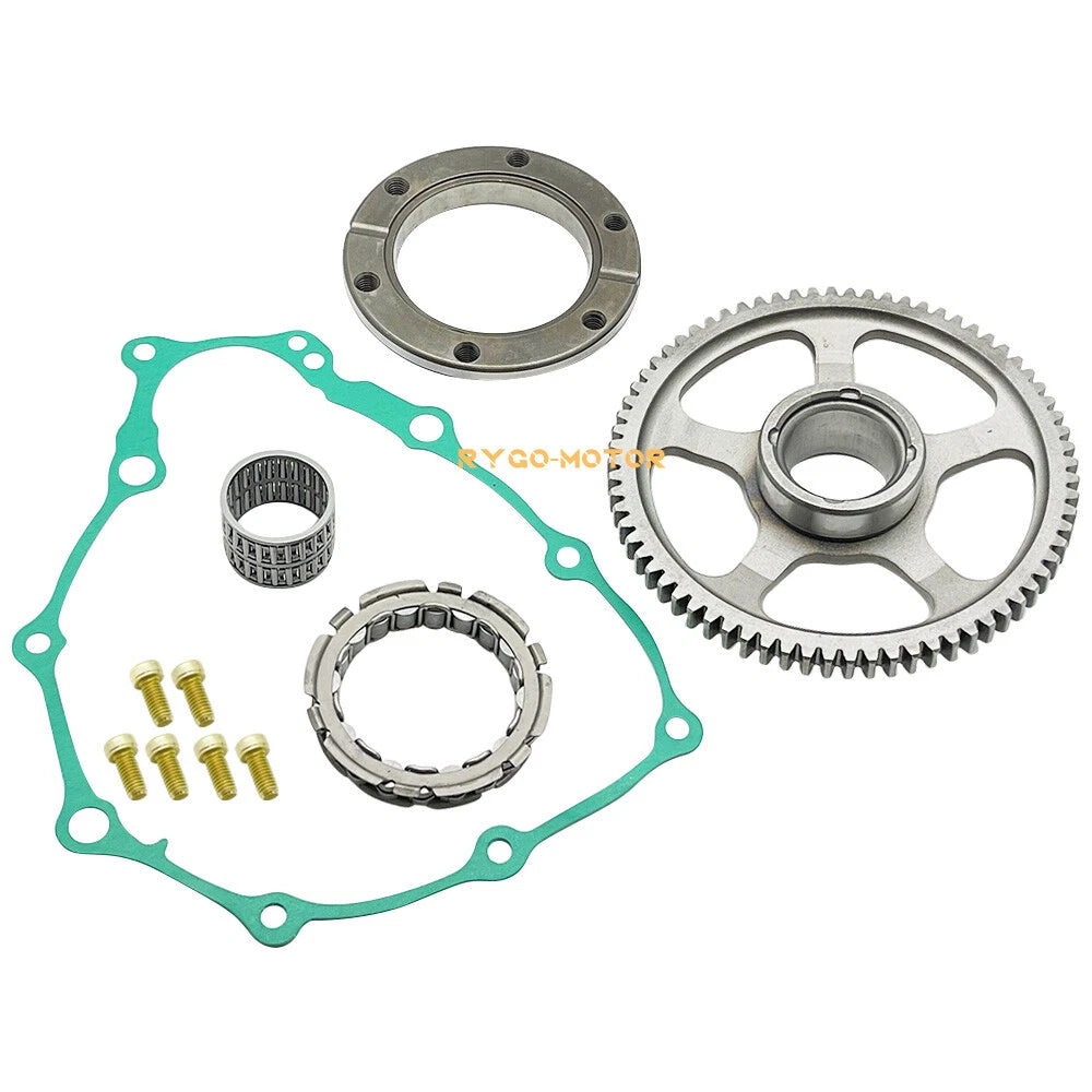 Starter Clutch One Way Gear Bearing w/Gasket for Honda TRX400EX TRX400X (1999–2014)