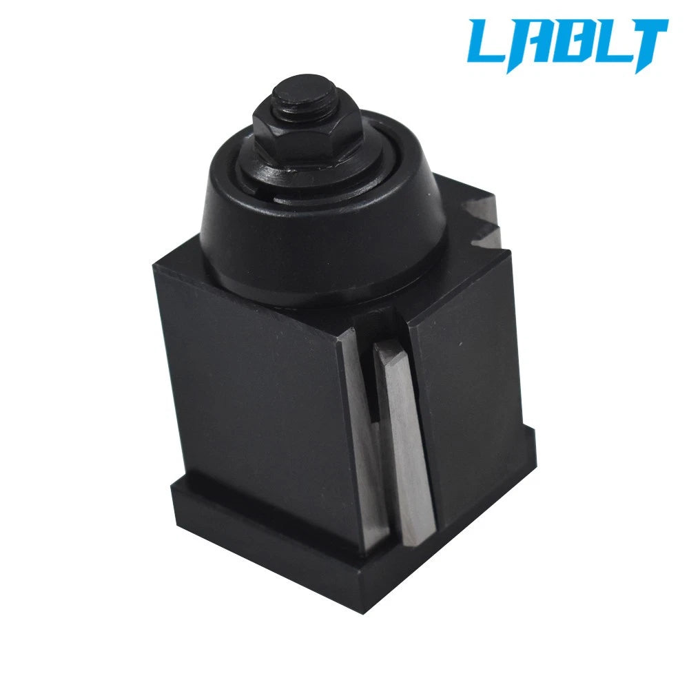 Wedge Type Quick Change Tool Post Holder for Lathe (8" Swing)