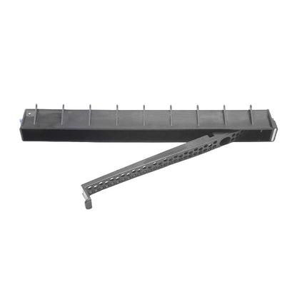 Tank Deflector for Quick Drain Enhanced Cleaning Performance