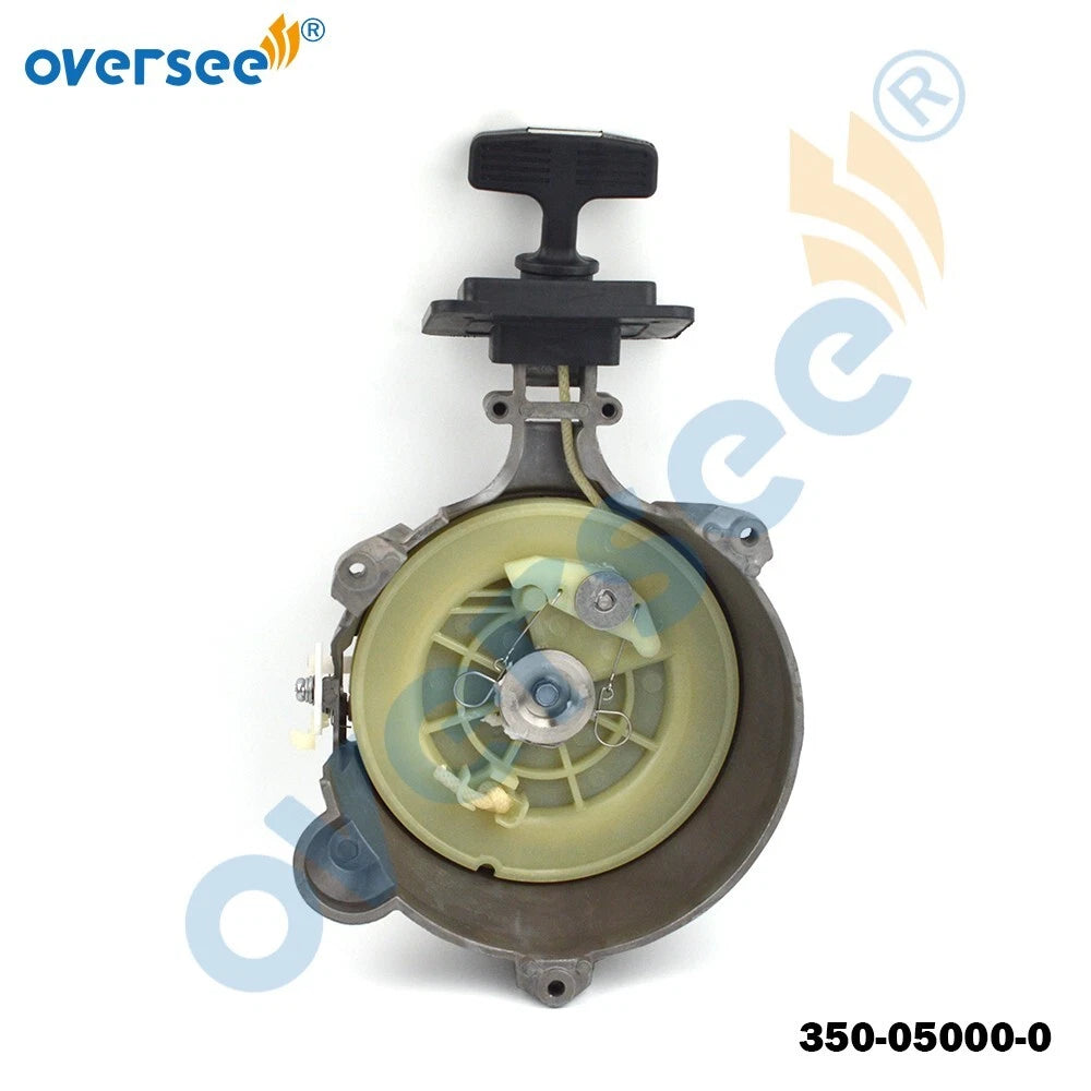 Recoil Starter Assy 350-05000-0 for Yamaha 2T 15/18HP Outboard