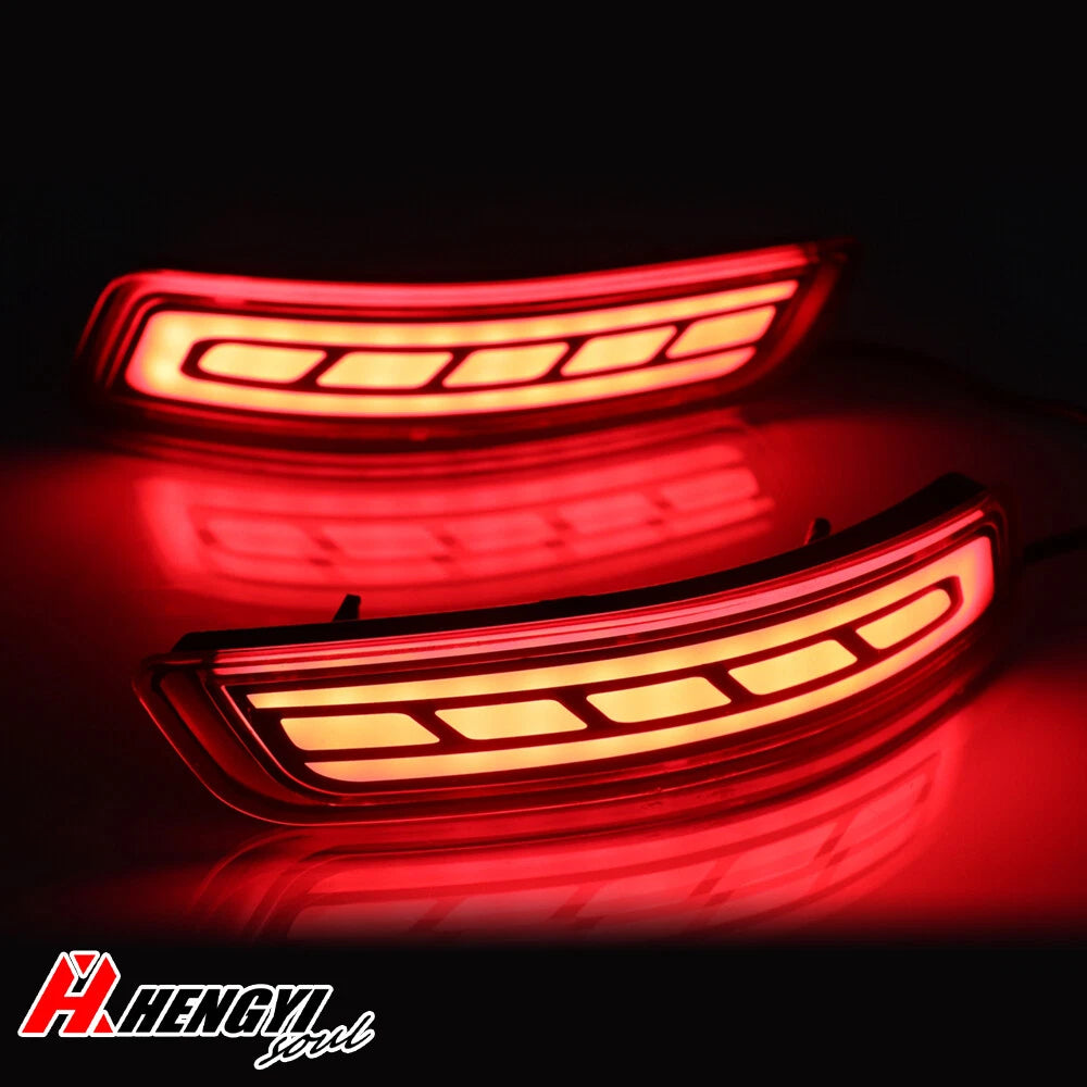 LED Rear Bumper Turn Signal Brake Lights for Lexus GS350 GS450H ES350 (2013–2018)
