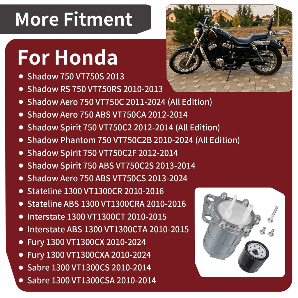 Fuel Pump Assembly for Honda Stateline 1300 VT1300CR VT1300CRA ABS (2010–2016)