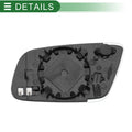 Heated Right Side Mirror Glass for Audi A3 (2000–2003)