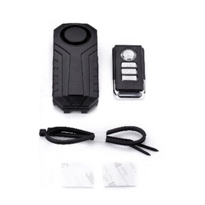 Wireless Motorcycle Alarm with Remote Control for Universal Models (12V)