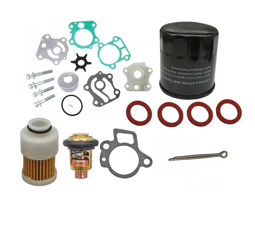 Yamaha Outboard Maintenance Service Kit for F50B (50HP) (6H3-W0078-01, 66M-12411-01)