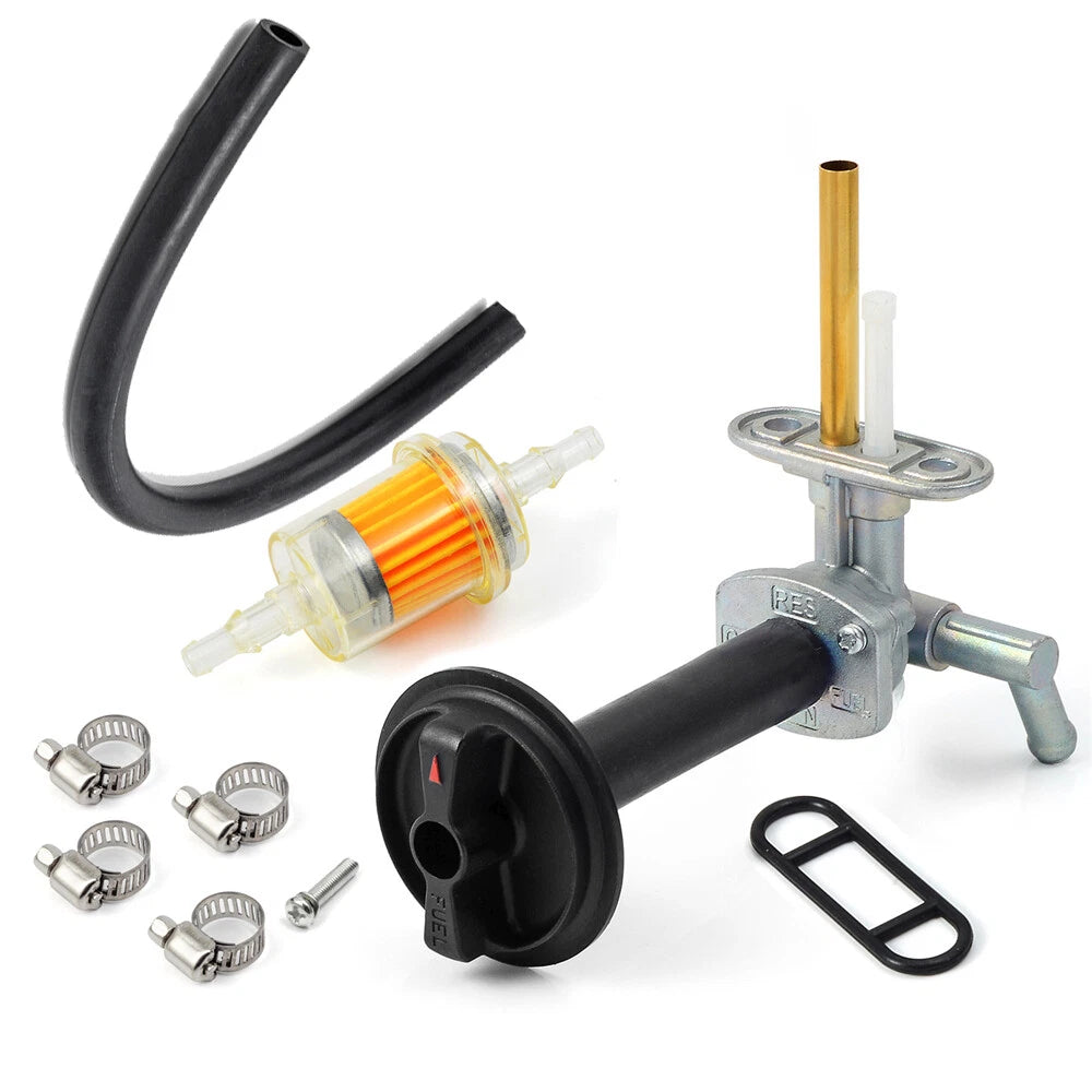 Fuel Petcock Valve Filter Kit for Kawasaki Prairie 360 KVF360 (2003–2006)