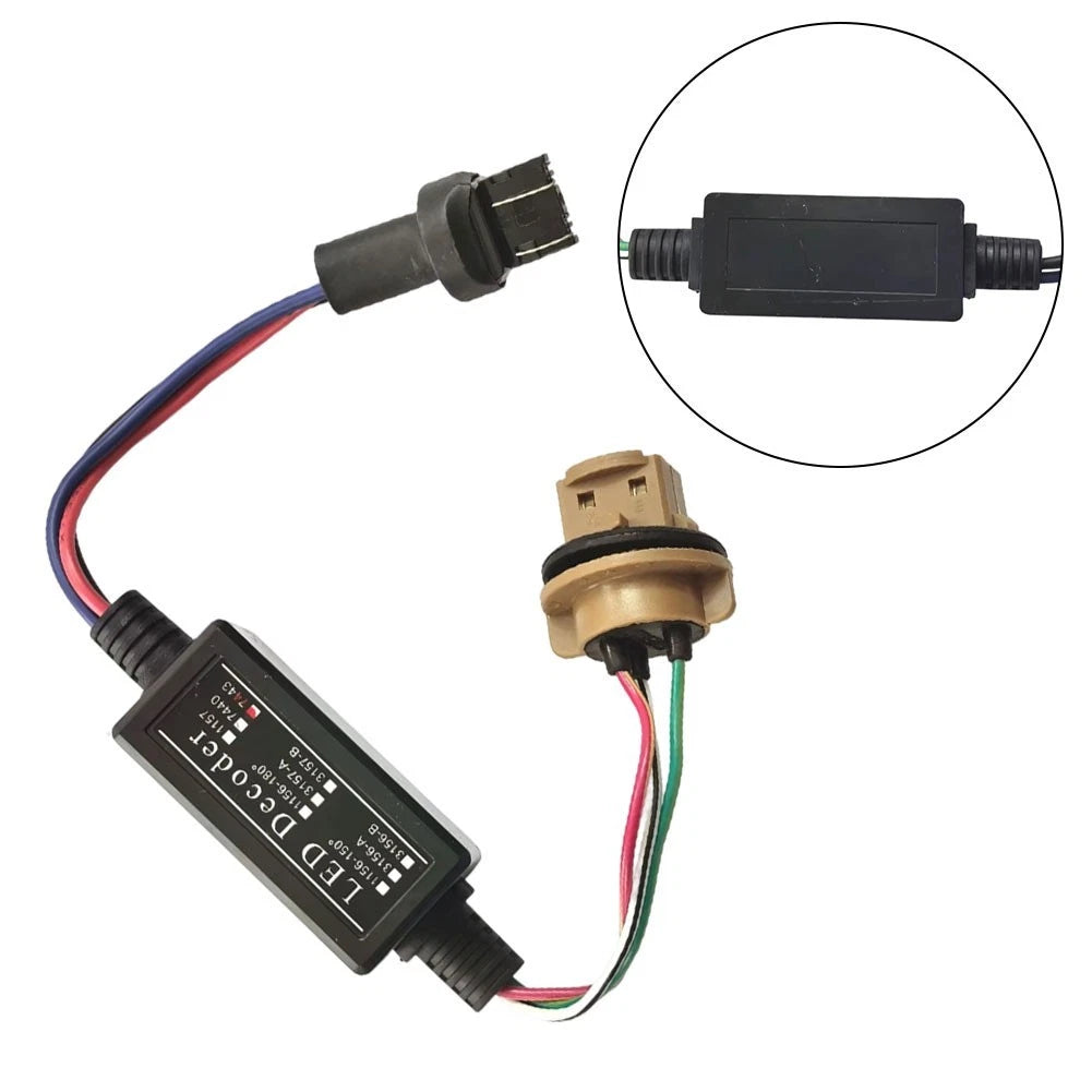 T20 7443 LED Decoder Module for Eliminating Brake Light Flicker (2010–2023)