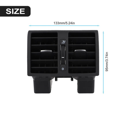 Rear AC Air Conditioning Outlet Vent for Touran (2004–2015) Black
