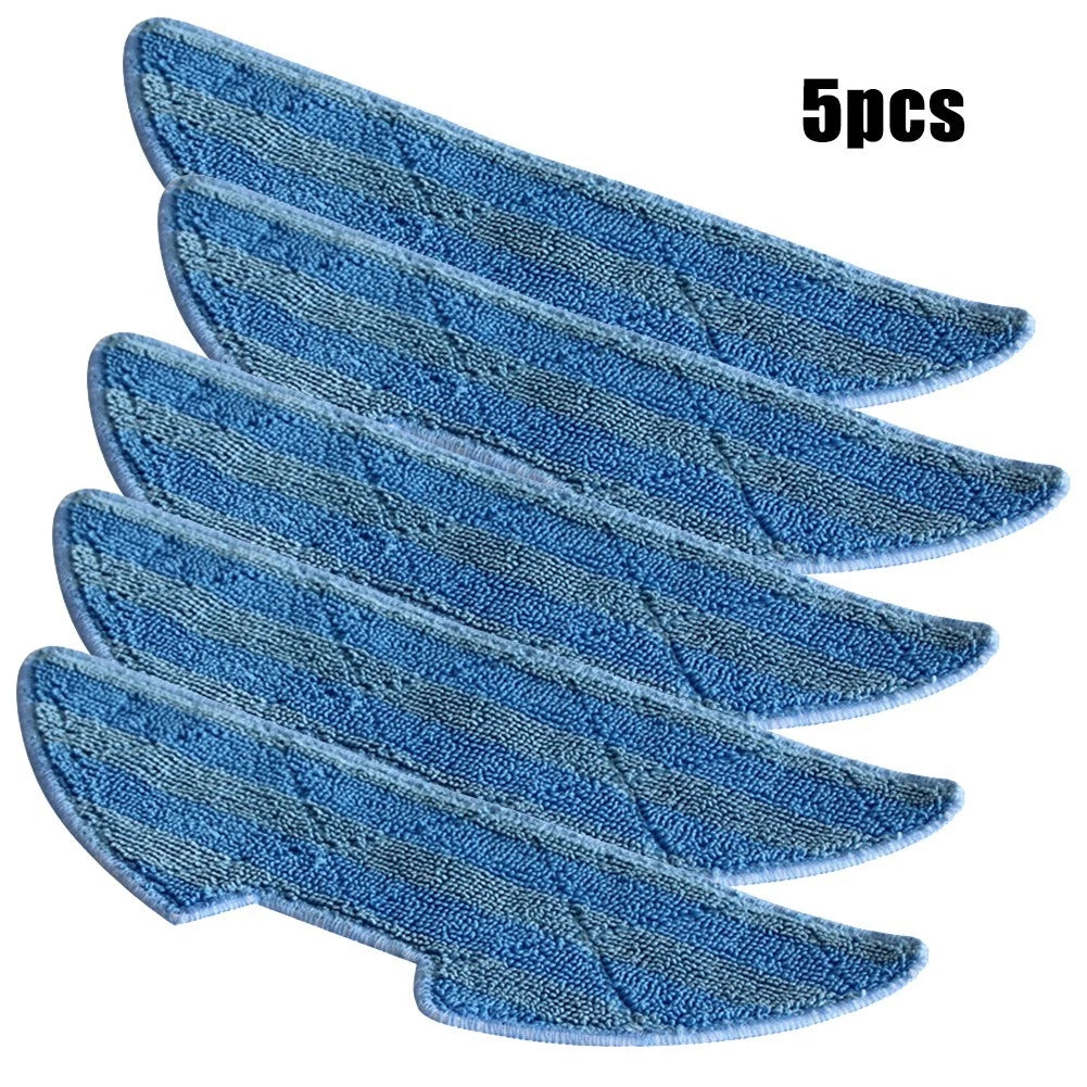 Set of 5 Mop Cloths for Cleaning Efficiency