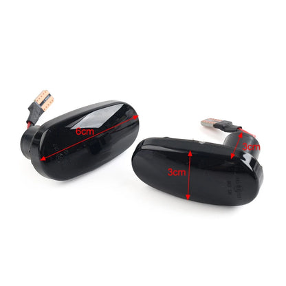 Clear Sequential LED Side Marker Lights for Alfa Romeo 147 GT (2000–2005)