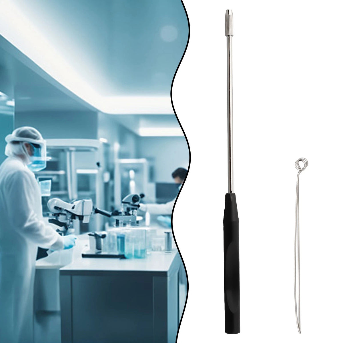 Inoculation Loop + Nichrome Rings for Lab Culture Tool Bundle