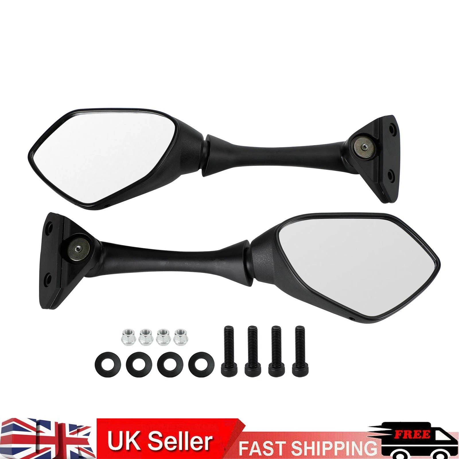 Rear View Mirror L&R for Suzuki GSXR 1000/R (2017–2022) 56500-17K00 56600-17K00