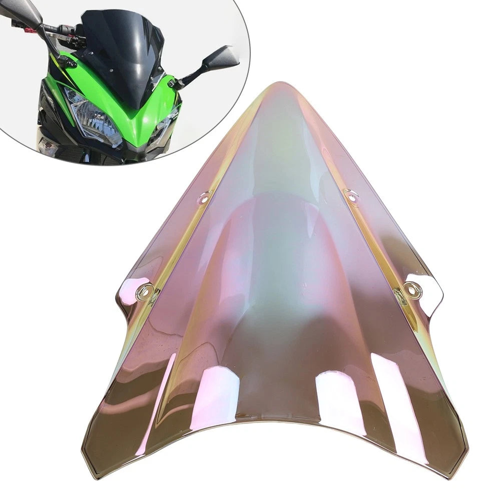Front Windscreen Windshield Deflector For Kawasaki ER6F ER-6F Ninja 650R 2017