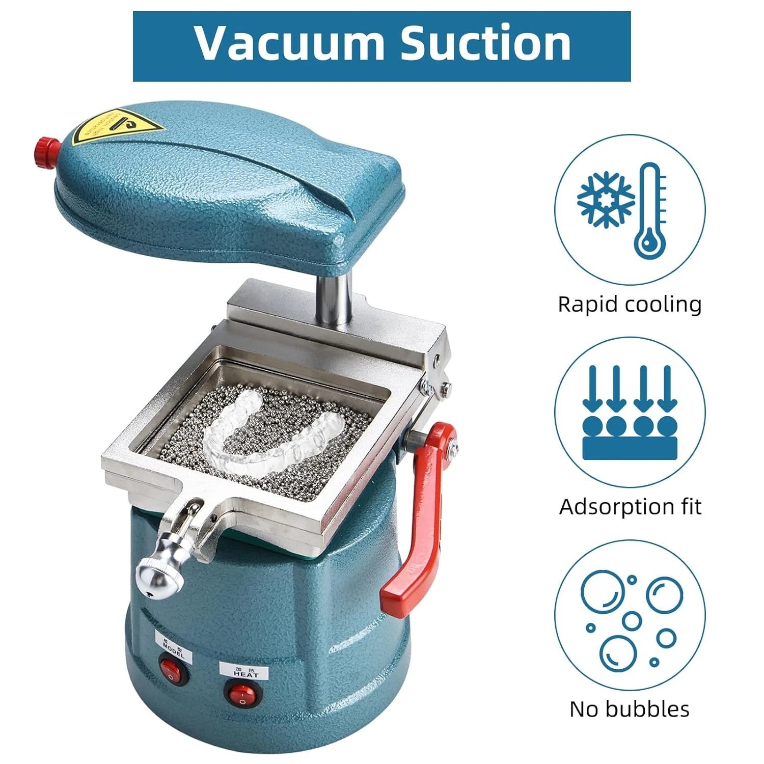 Dental Vacuum Former for Lab Thermoforming Equipment (110V)