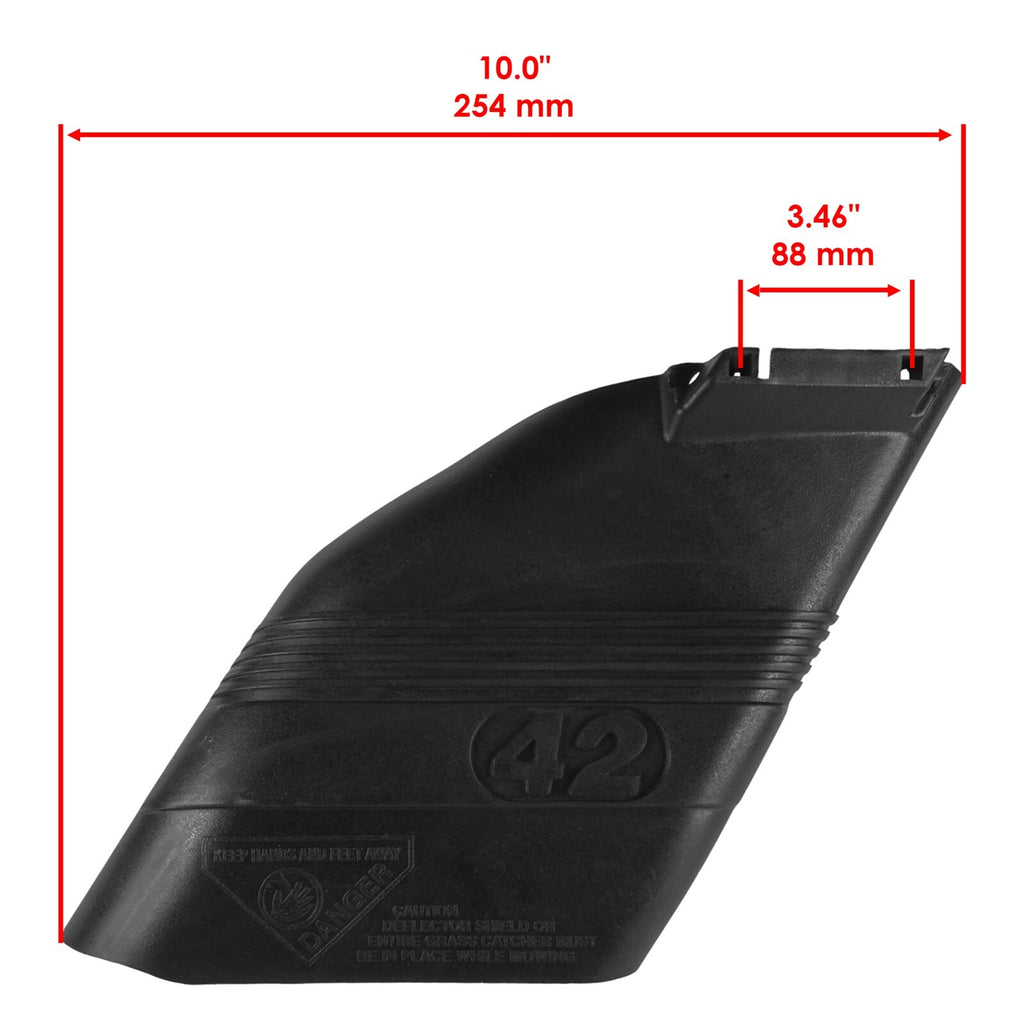 Deflector Shield Replacement with Mounting Hardware for Husqvarna AYP (2010–2010)