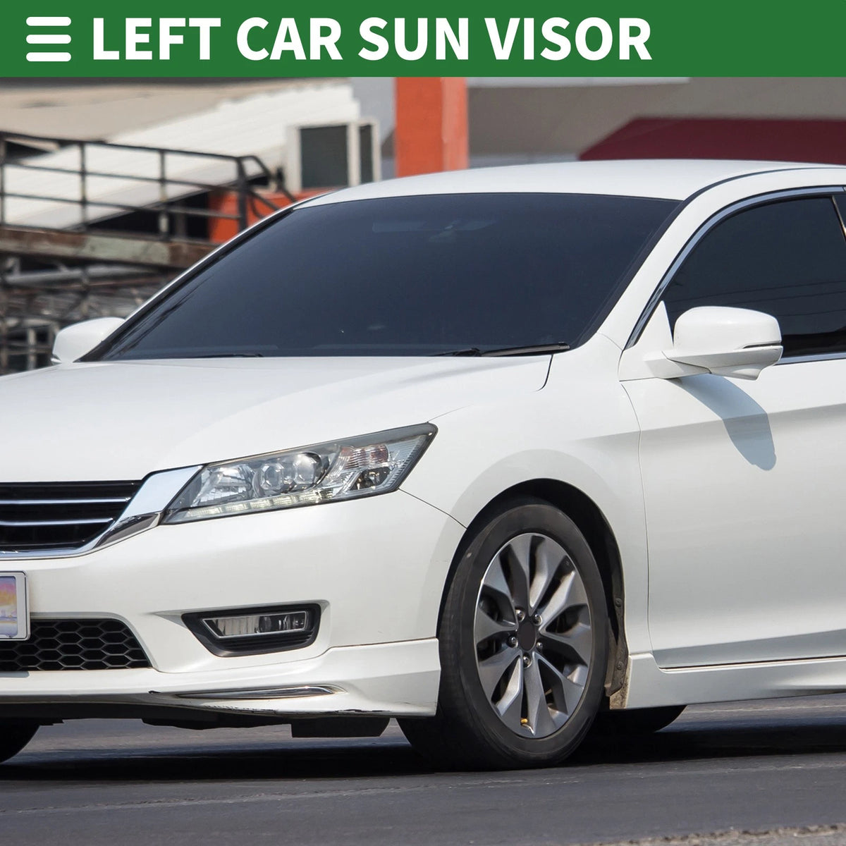 Left Car Sun Visor for Honda Accord (2008–2012) w/ Mirror & Light No. 83280-TA5-A