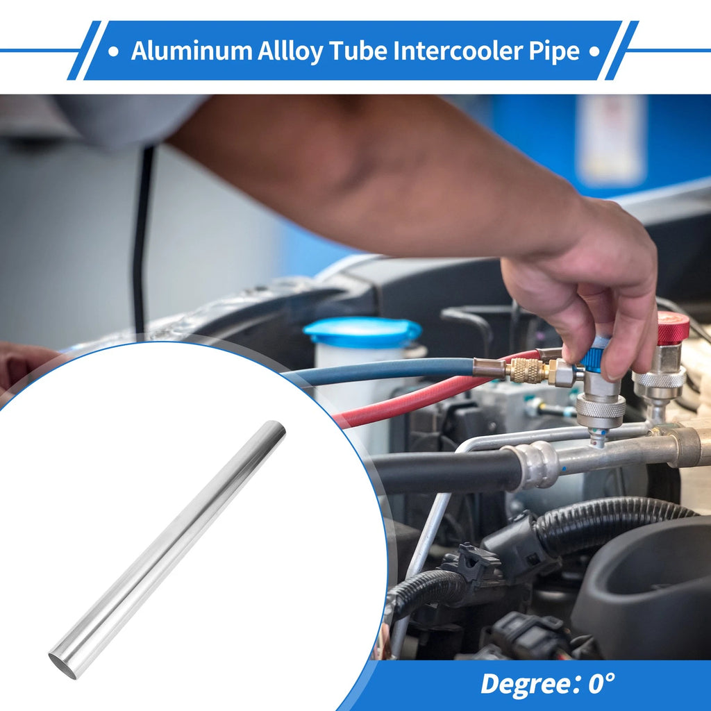 2" OD Straight Intercooler Pipe for Universal Applications (6061 Aluminum)