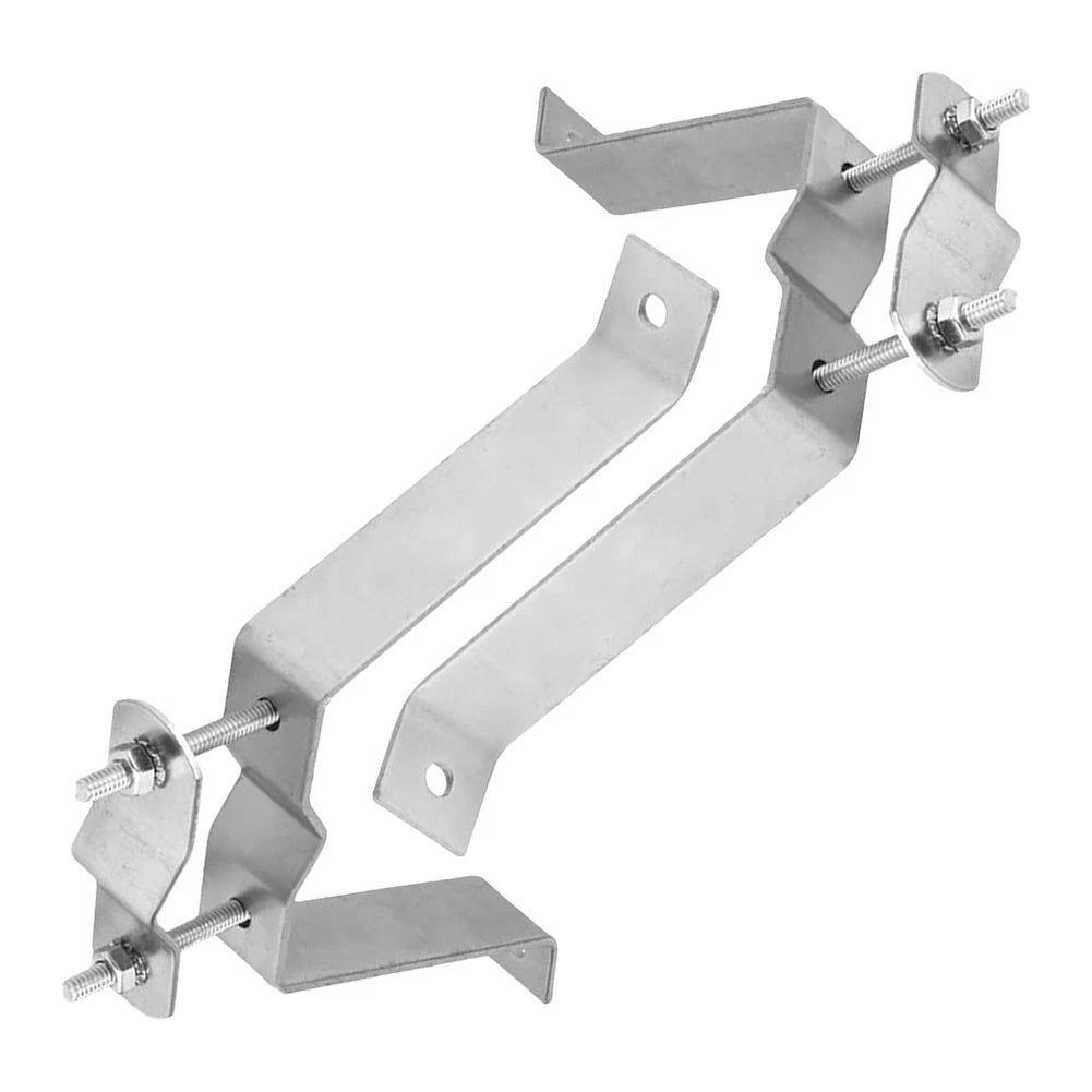 Heavy Duty Adjustable TV Antenna Clamp Wall Mount Bracket for Stability