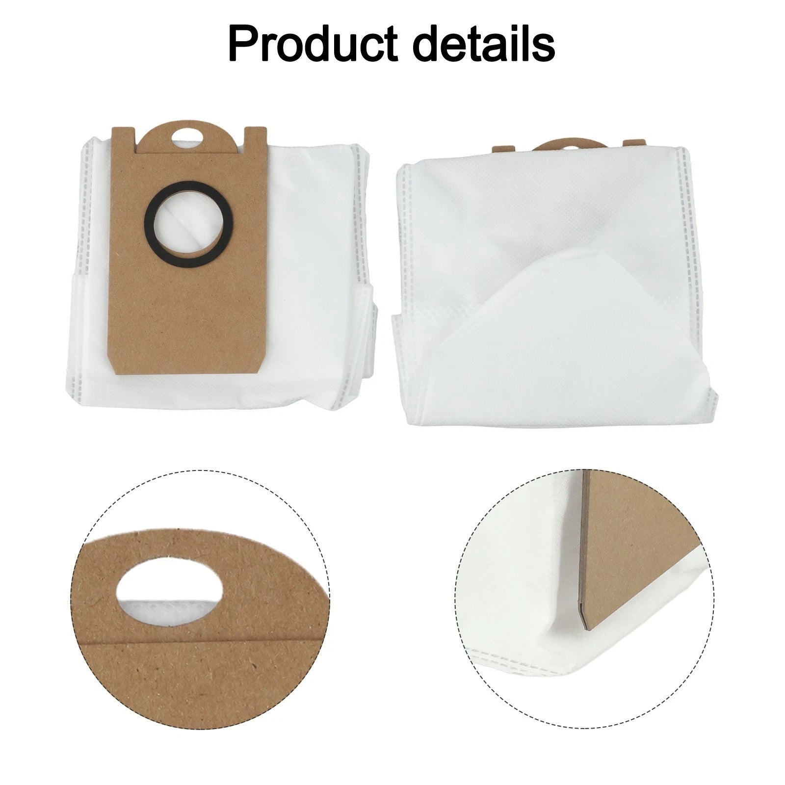 5 Pack Replacement Bags for Kogan G80 Robot Mop