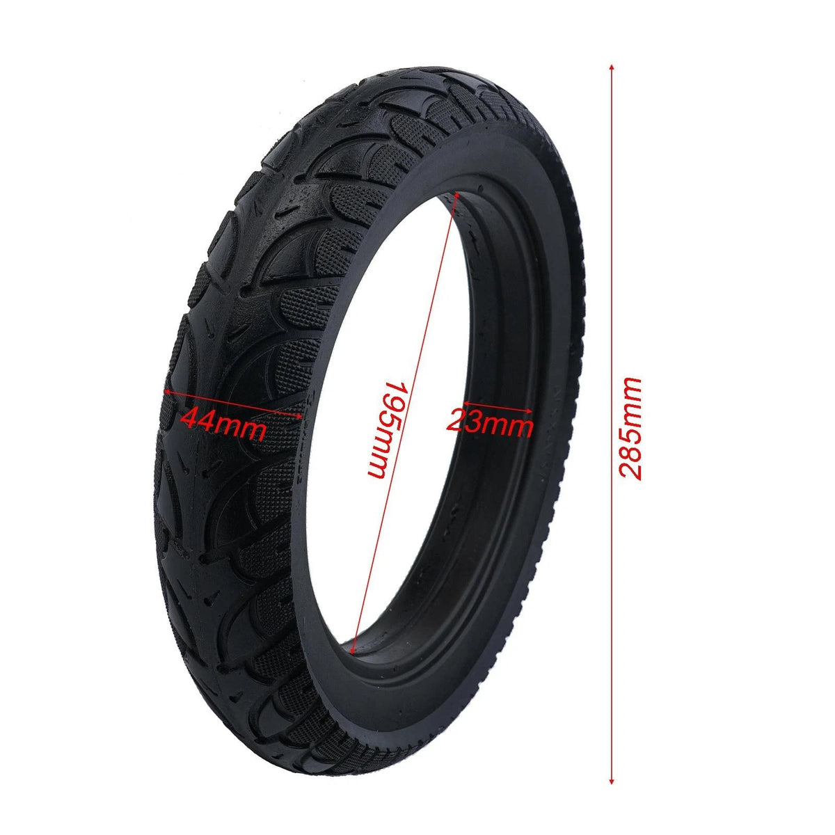 Solid Tyre for Electric Scooter 12 1/2x1.75x2 1/4 (47/57-203)