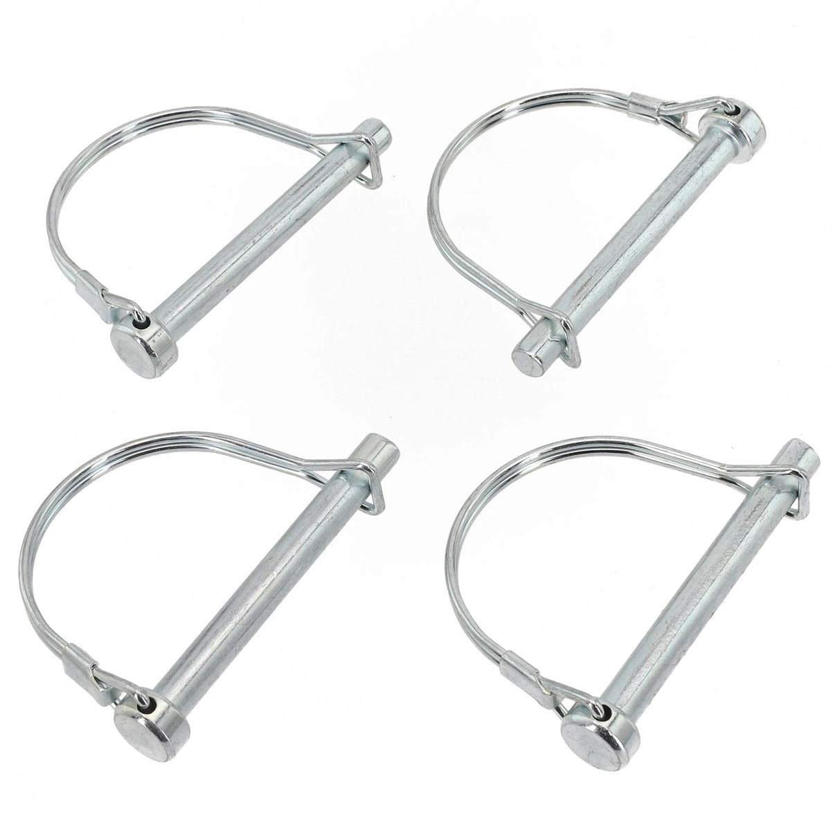 Set of 4 M870mm Trailer Coupler Hitch Pin Lock D Shape Heavy Duty Lock