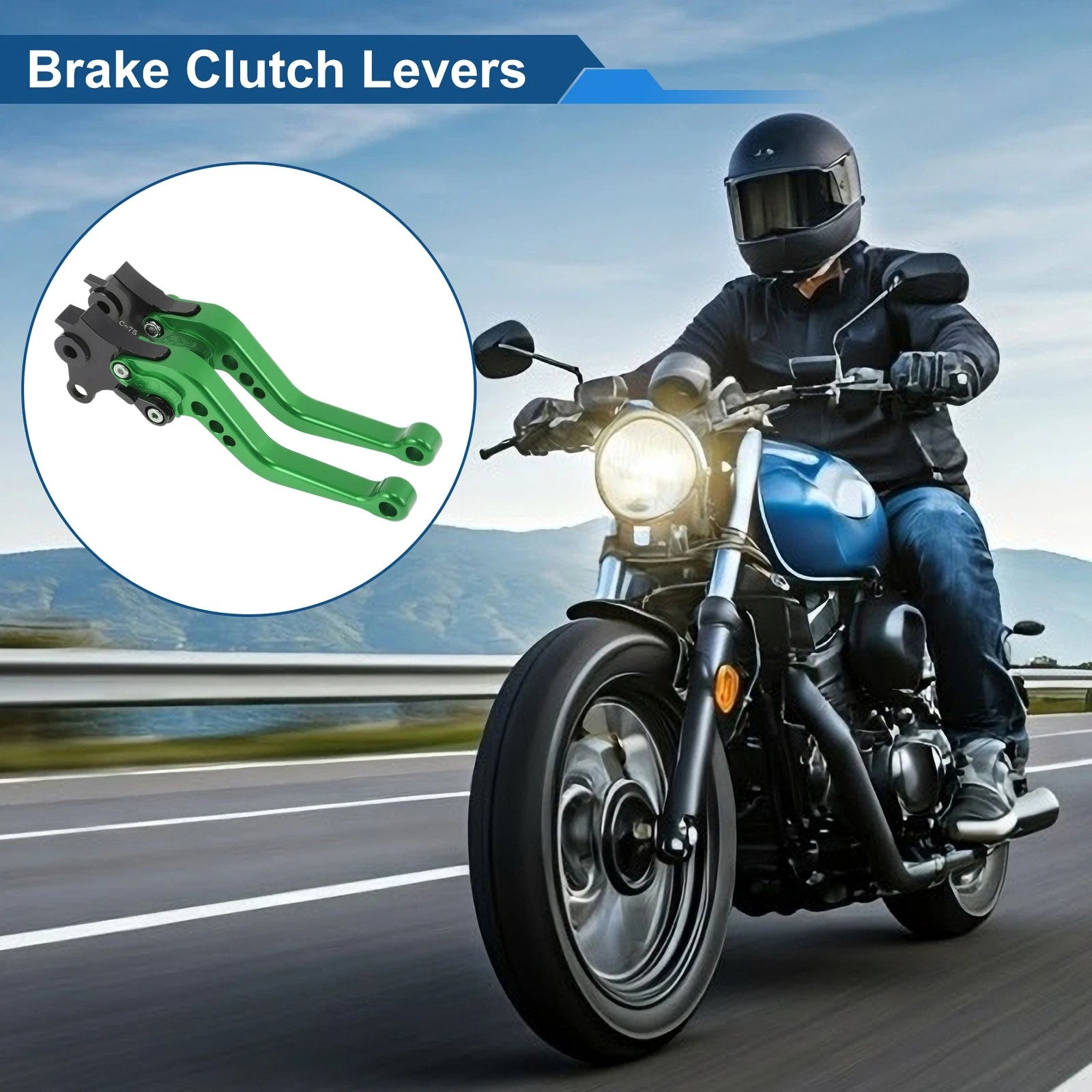 Adjustable Short Brake Clutch Levers for BMW R Nine T (2014–2016) Pair