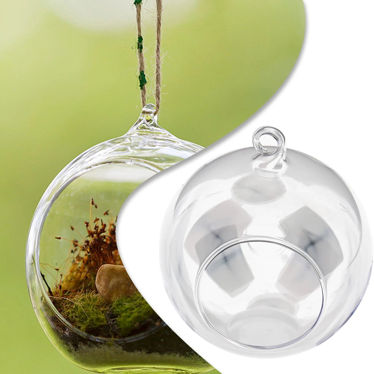Hanging Glass Ball Ornament for Party Decoration