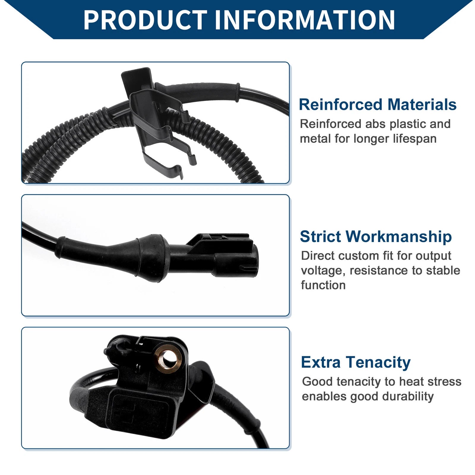ABS Wheel Speed Sensor No. 3W4Z2C190AA for Ford Thunderbird (2002–2005)