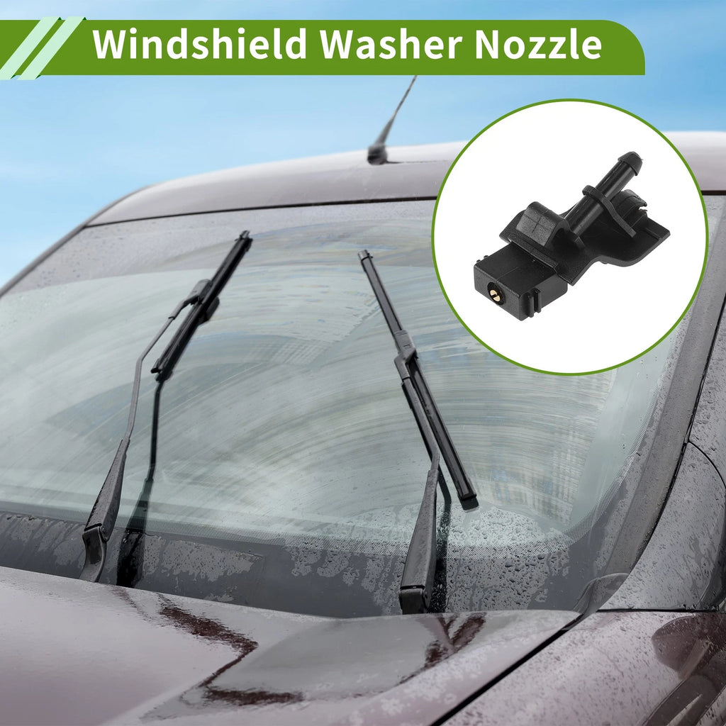 Windshield Washer Nozzle with Hose Connector for Toyota (1992–2007)