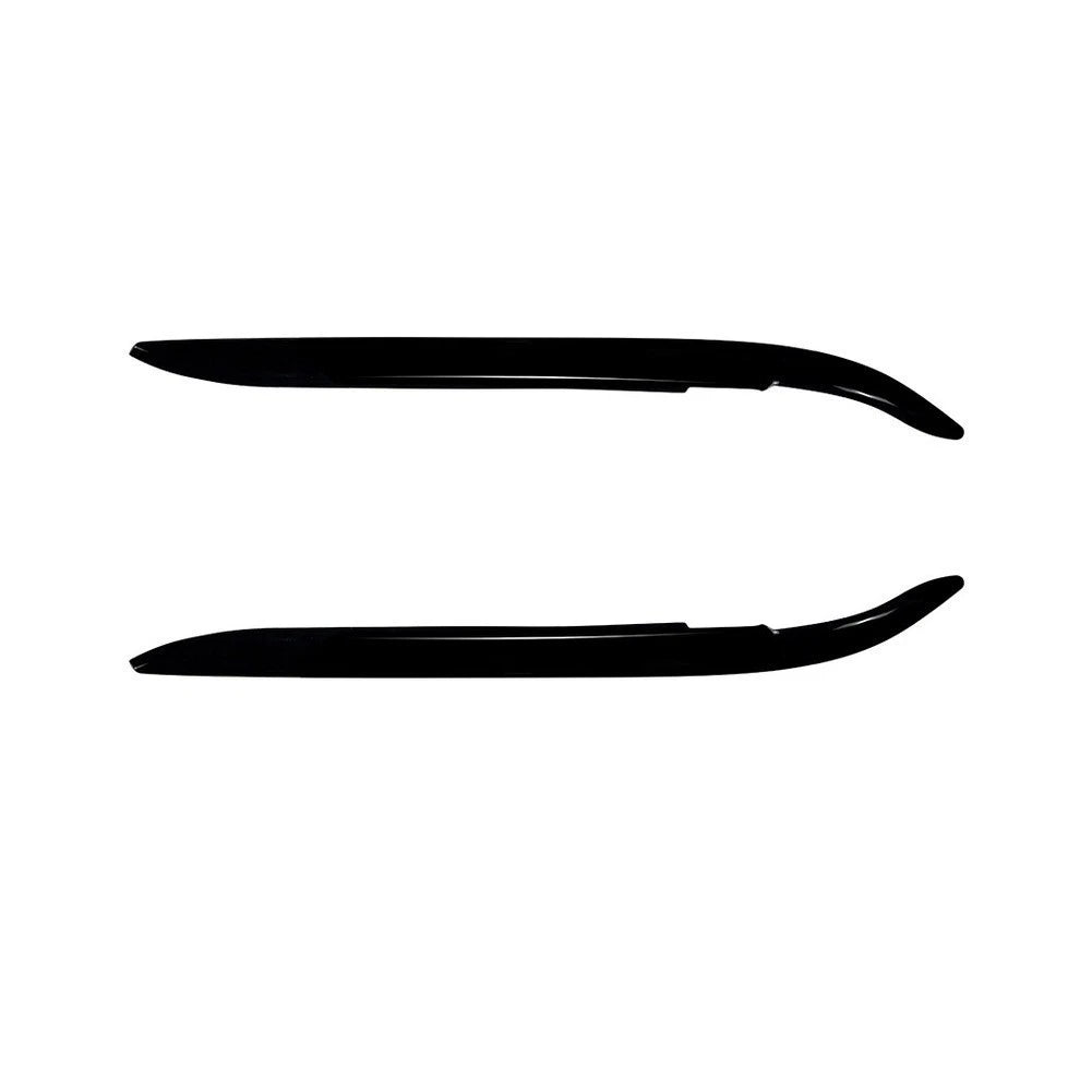 For BMW E46 3 Series Headlight Eyelid Trim 1998-2004 ABS Material 2 Piece Kit