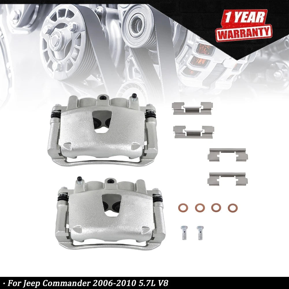 Front Left+Right Brake Caliper 5143692AA for Jeep Commander (2006–2010)