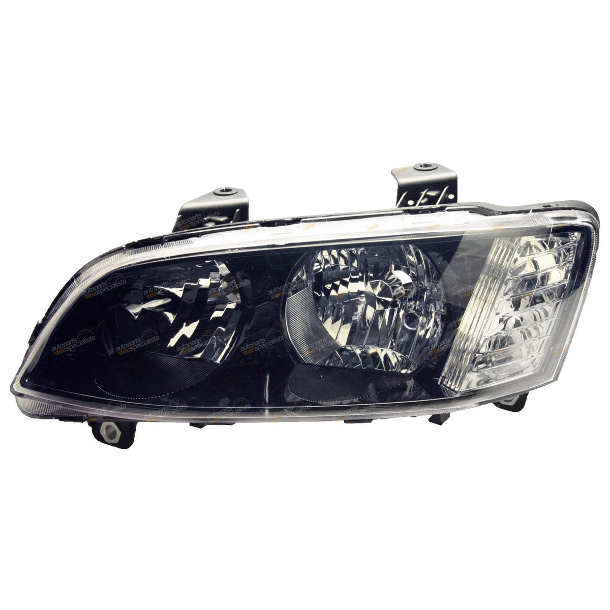 LH Black Headlight for Holden Commodore VE Series II (2010–2013)