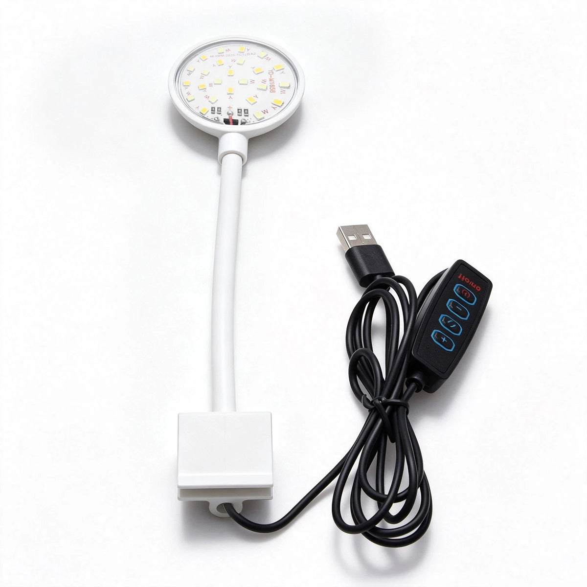 5W Clamp Light for Fish Tank (360° Gooseneck, 3 Modes)
