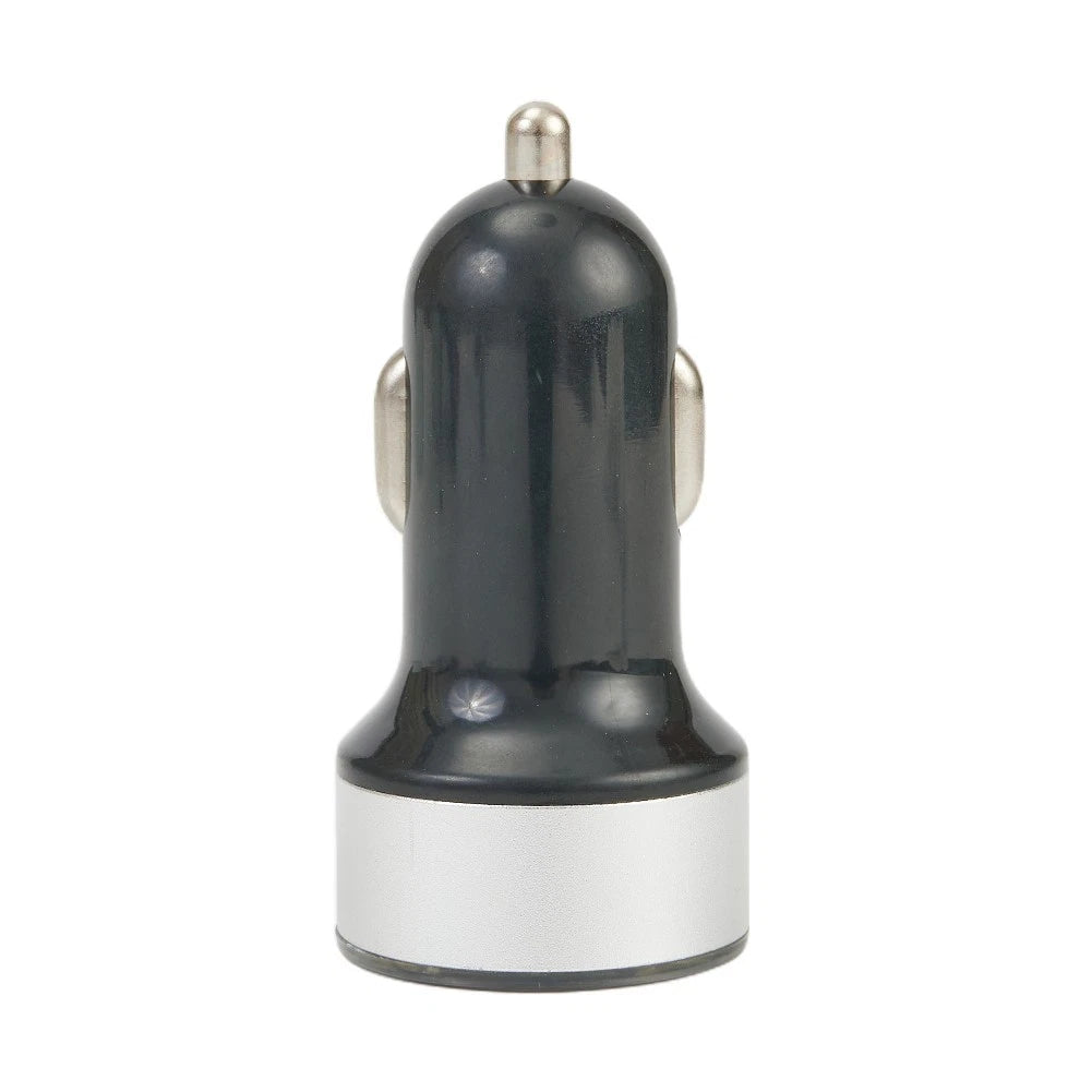 Dual USB Car Charger with LED Voltage Display for Universal Use (2010–2023)