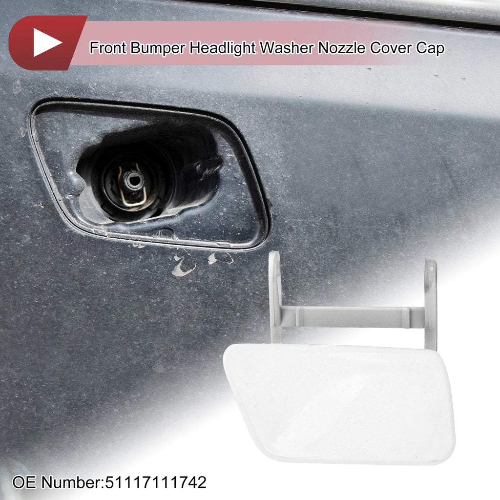 Headlight Washer Nozzle Cover Cap for BMW 525i (2004–2005)