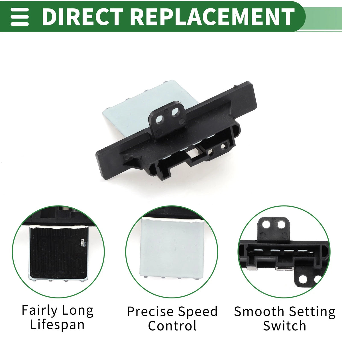 HVAC Blower Motor Resistor No. 271508B700 for Nissan 200SX, Frontier (1995–2004)